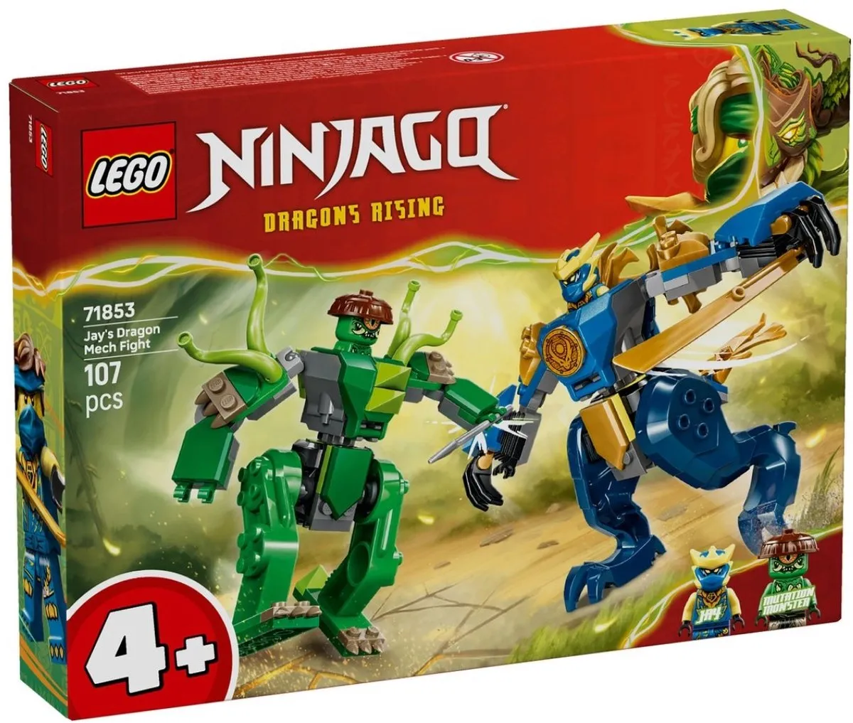 LEGO Ninjago Jay's Drakenmechastrijd 71853 - Speelset - 107 Stukken
