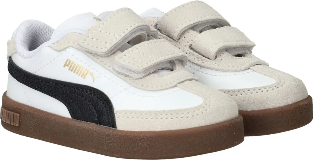 PUMA Club II Era V Inf Sneakers Junior 21 - Wit/Zwart