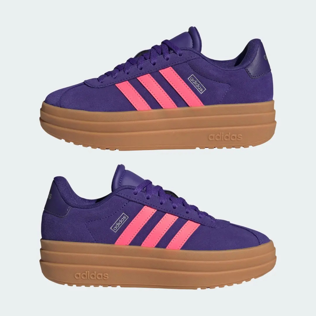 Adidas Vl Court Bold NJY38 Sportschoenen - 38 2/3 - Paars - afbeelding 3 van 6