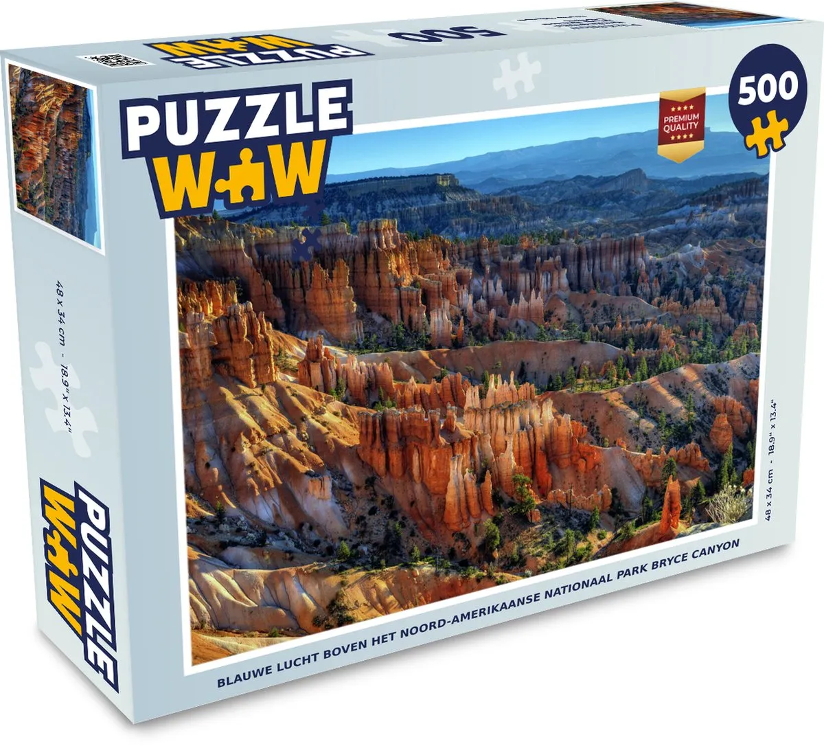 PuzzleWow Bryce Canyon Legpuzzel 500 Stuks