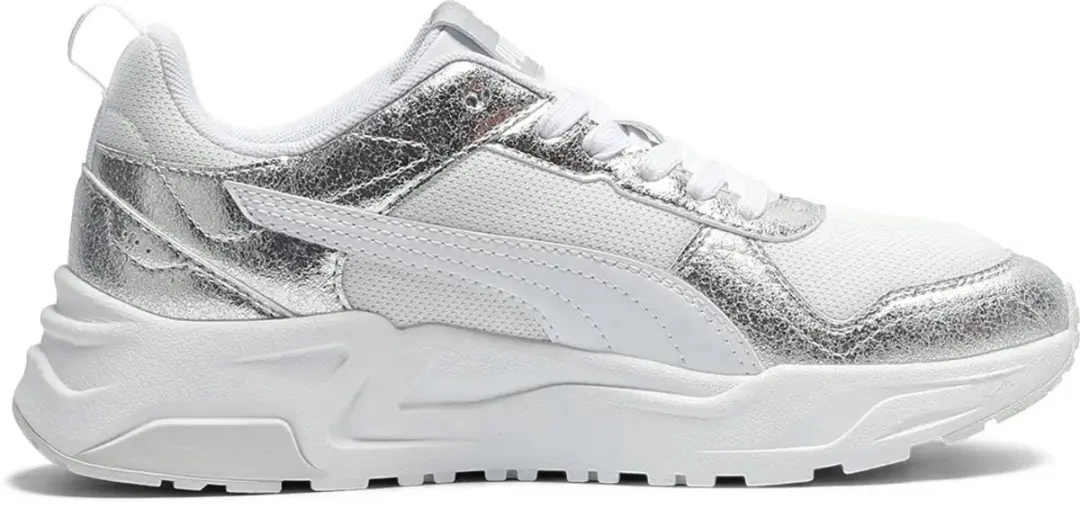 Puma Trinity 2 Lt Metallic Whisper Schoenen Wit EU 39 Vrouw