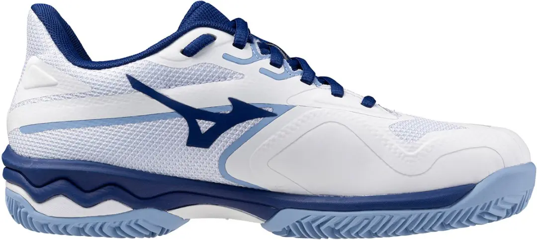 Mizuno WAVE EXCEED LIGHT 2 CC Tennisschoenen - Dames - 39 - Wit - afbeelding 6 van 6