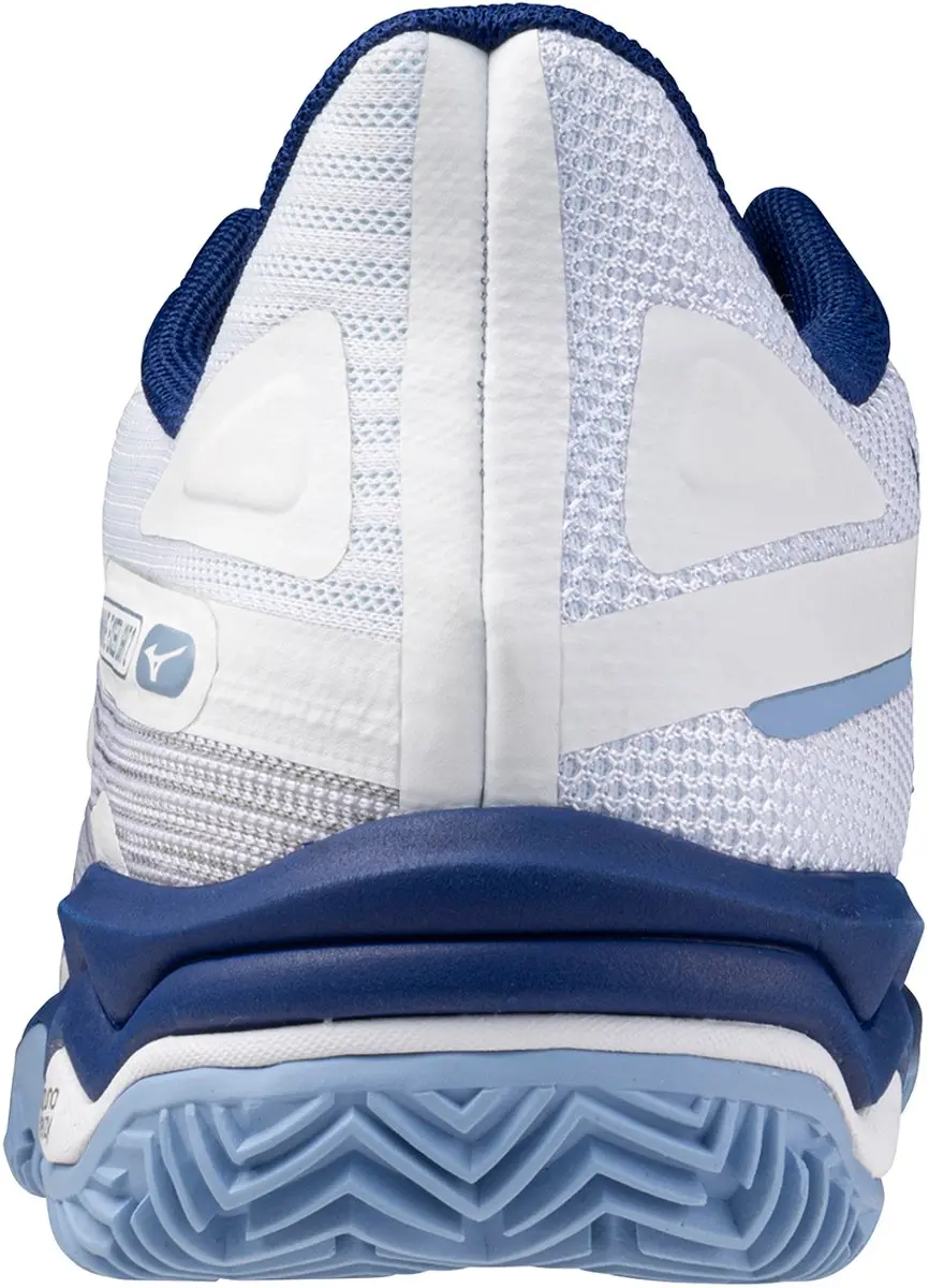 Mizuno WAVE EXCEED LIGHT 2 CC Tennisschoenen - Dames - 39 - Wit - afbeelding 3 van 6