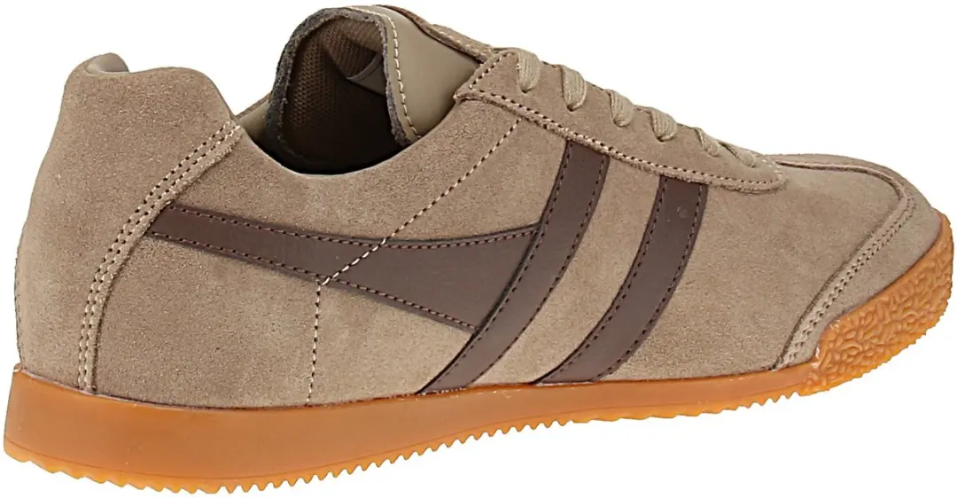 Gola Harrier Suede CMA192 Heren Sneakers - Beige - afbeelding 4 van 6