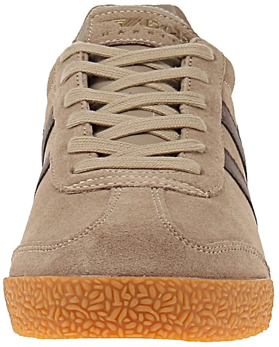 Gola Harrier Suede CMA192 Heren Sneakers - Beige - afbeelding 5 van 6