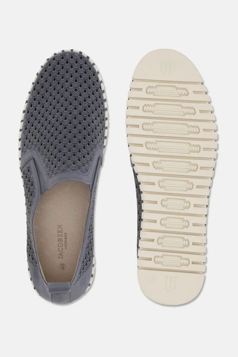 Ilse Jacobsen Tulip Instapper Heren TULIP140MEN - Grey Blue - afbeelding 5 van 6