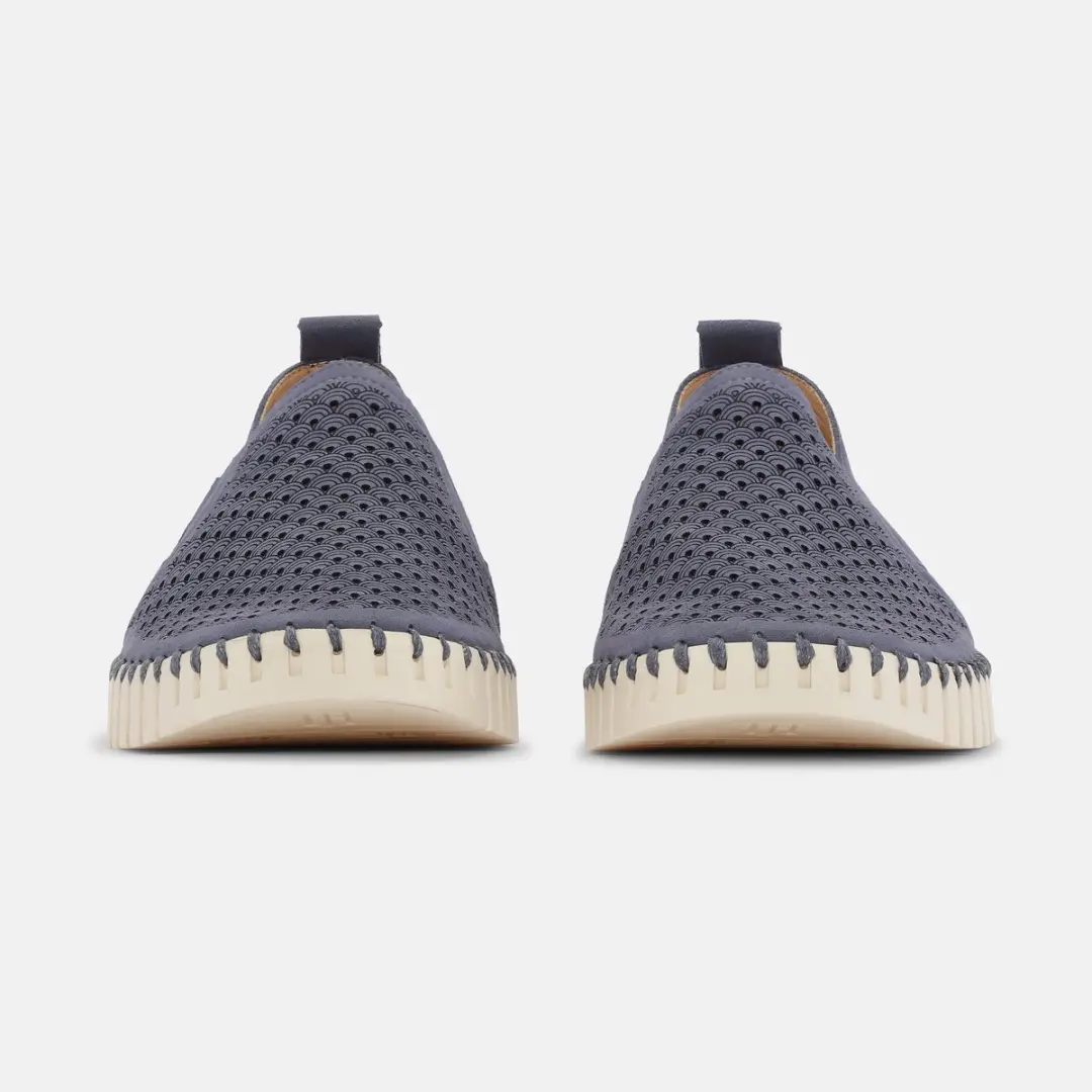 Ilse Jacobsen Tulip Instapper Heren TULIP140MEN - Grey Blue - afbeelding 3 van 6