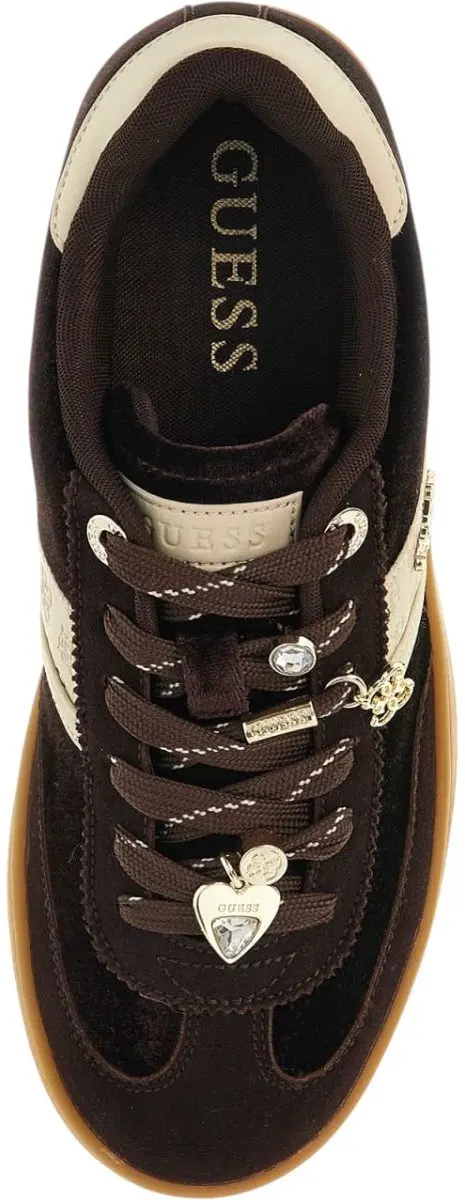 Guess Naoki Dames Sneakers - Bruin - Maat 41 - afbeelding 3 van 6