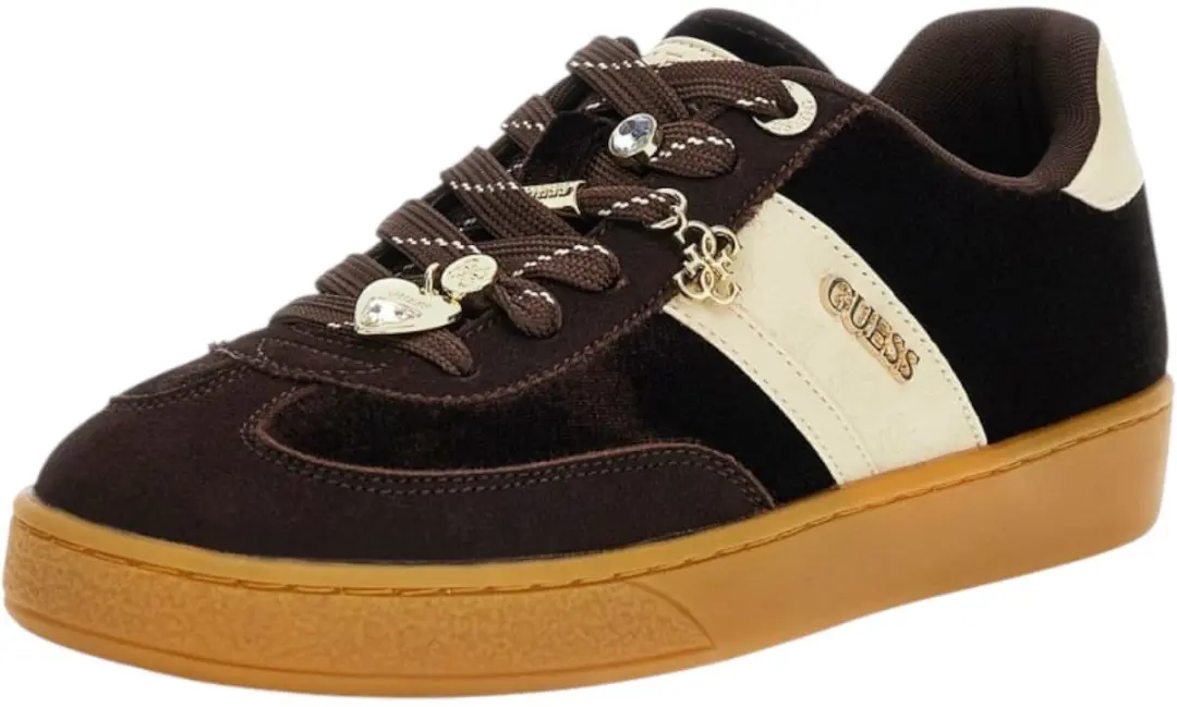 Guess Naoki Dames Sneakers - Bruin - Maat 41 - afbeelding 5 van 6