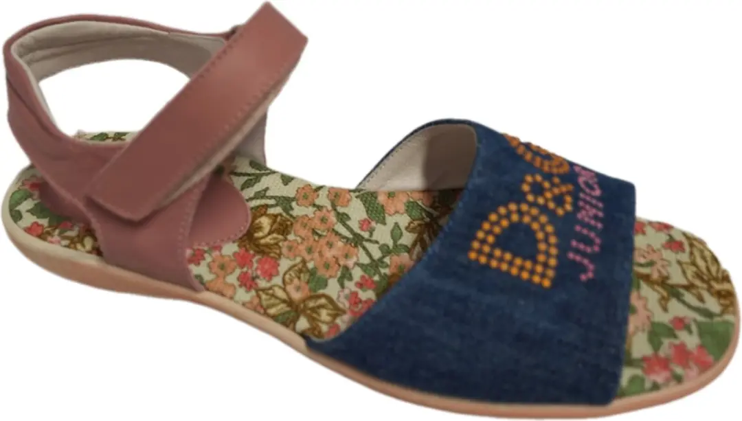 D&G FASCIA SANDAL BLEUDENIM UPPER EN BLOEMZOOL SIZE 40
