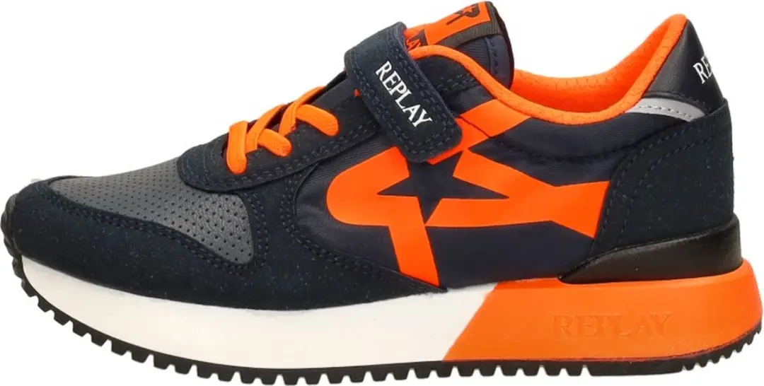 Replay Fiber JR 1 Sneakers - Oranje - afbeelding 2 van 6
