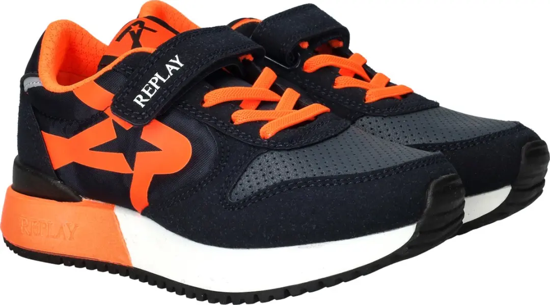 Replay Fiber JR 1 Sneakers - Oranje - afbeelding 4 van 6