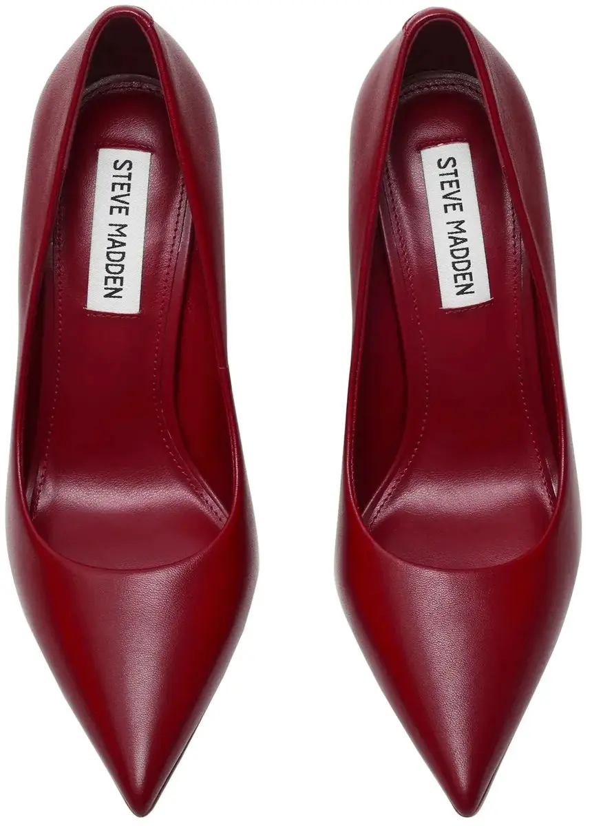 Steve Madden Thrive Damesschoenen - 38 - Wijnrood - afbeelding 2 van 3