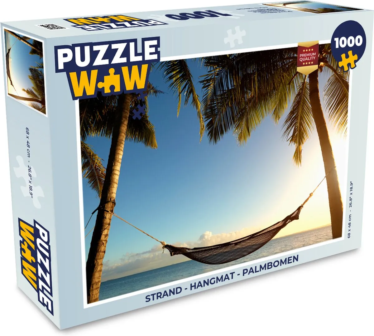 PuzzleWow Legpuzzel 1000 Stuks