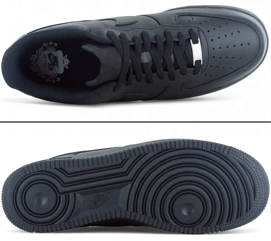 Nike Air Force 1 '07 Heren Sneakers - Black - Maat 42.5 - afbeelding 6 van 6