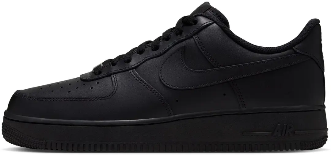 Nike Air Force 1 '07 Heren Sneakers - Black - Maat 42.5 - afbeelding 2 van 6