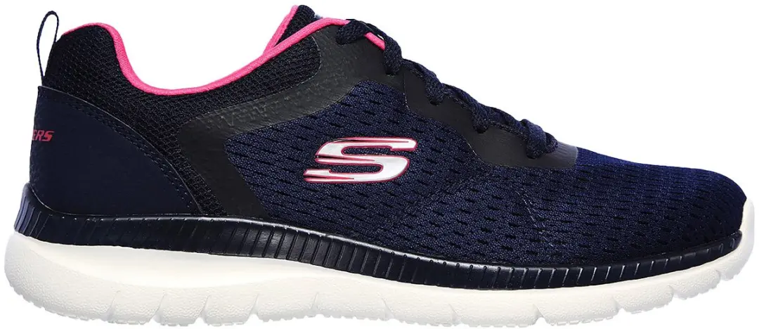 Skechers Bountiful Casual Schoenen - Blauw/Rozig - 36.5 - afbeelding 3 van 5