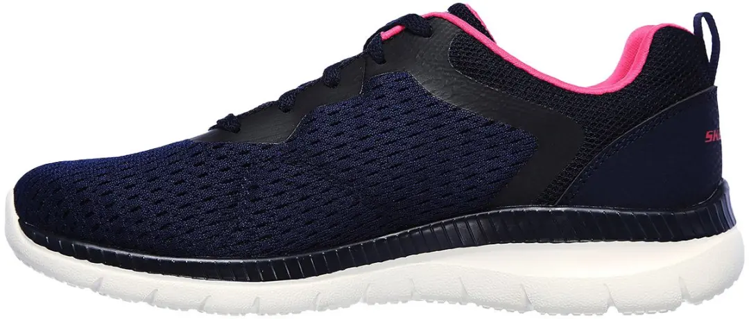 Skechers Bountiful Casual Schoenen - Blauw/Rozig - 36.5 - afbeelding 2 van 5