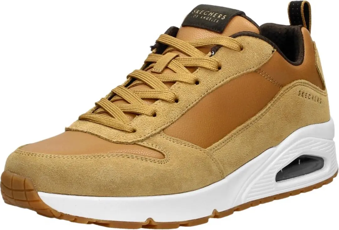 Skechers Uno Stacre Heren Sneakers - 44 - Whiskey - afbeelding 5 van 6