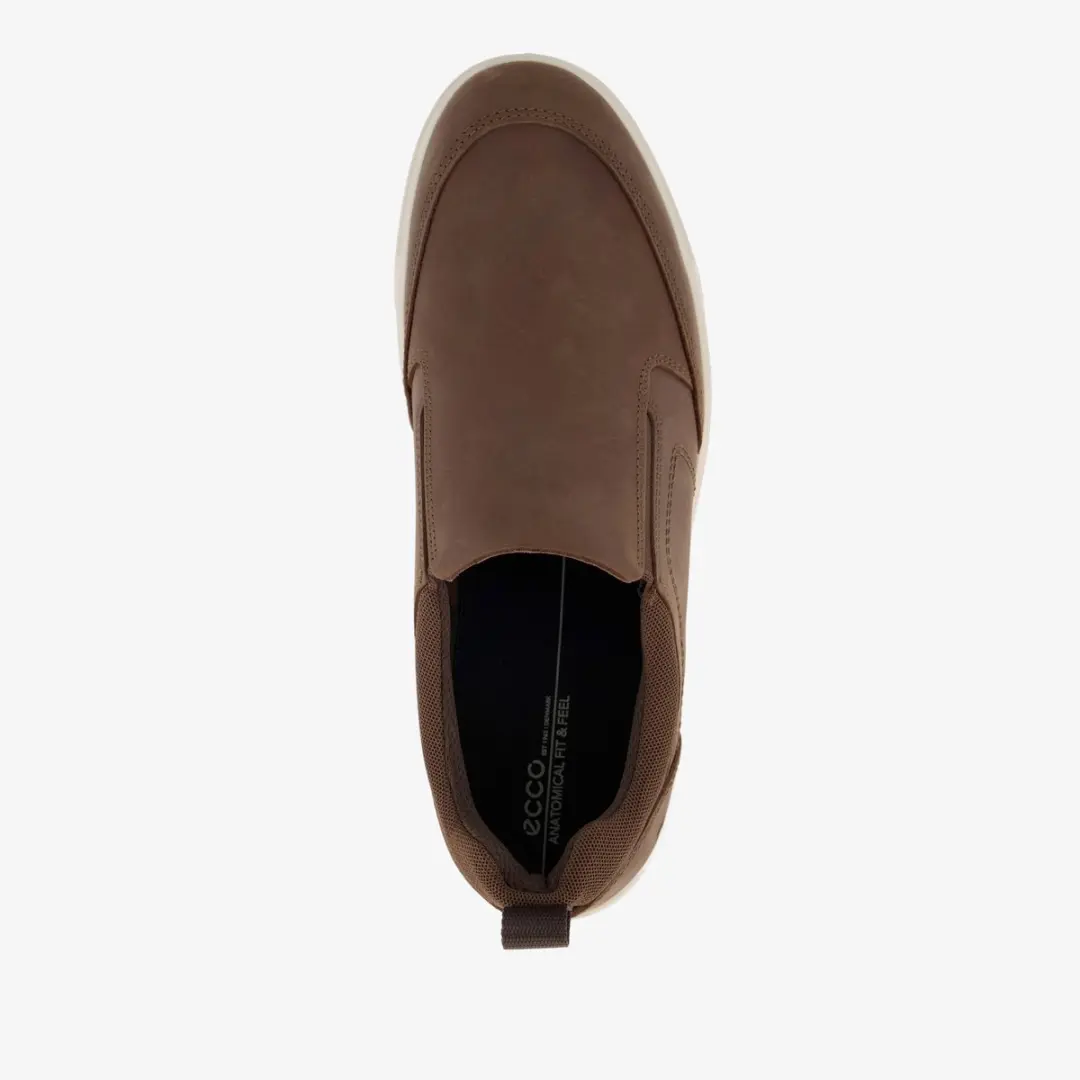 ECCO Byway Sneakers - Bruin - Leer - Maat 42 - afbeelding 4 van 6
