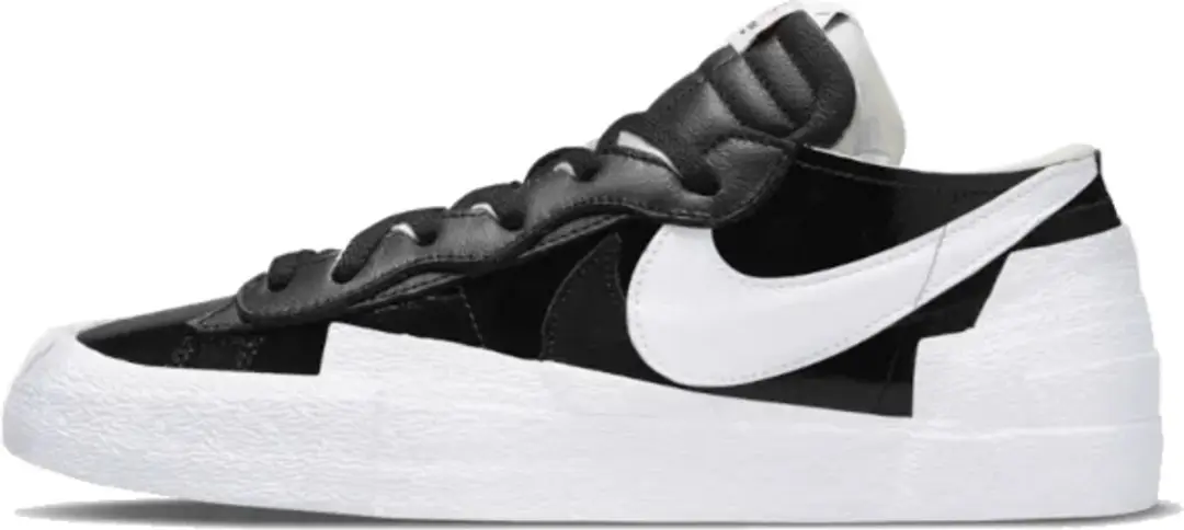 Nike Blazer Low Sacai Black Patent Leather