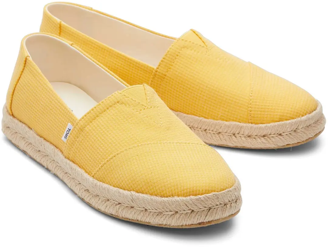 TOMS Alpargata Rope 2.0 Dames Espadrilles - Geel