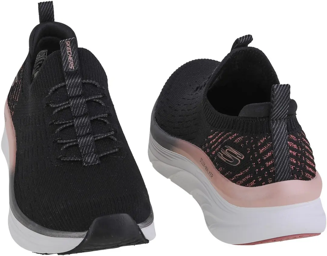Skechers D'Lux Walker Let It Glow Sneakers 37.5 - Zwart