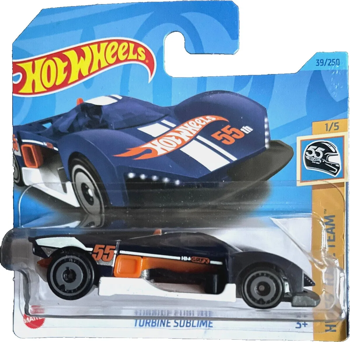 Hot Wheels Turbine Sublime 39/250 Blauw 1:64