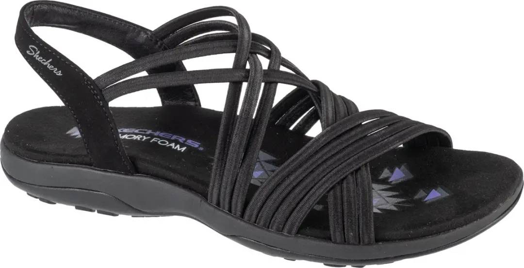 Skechers Damen Sandalette Sunnyside in schwarz