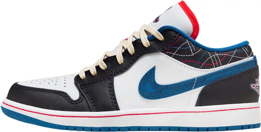 Jordan 1 Low SE Industrial Blue Sashiko