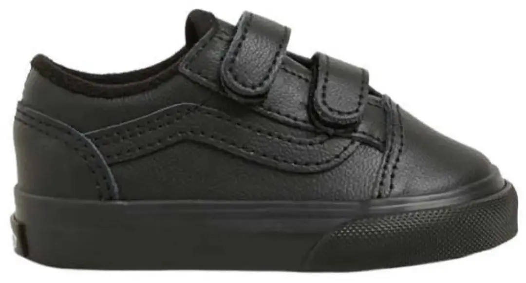 Vans Old Skool V Peuterschoenen Zwart EU 21 Jongens,Meisjes