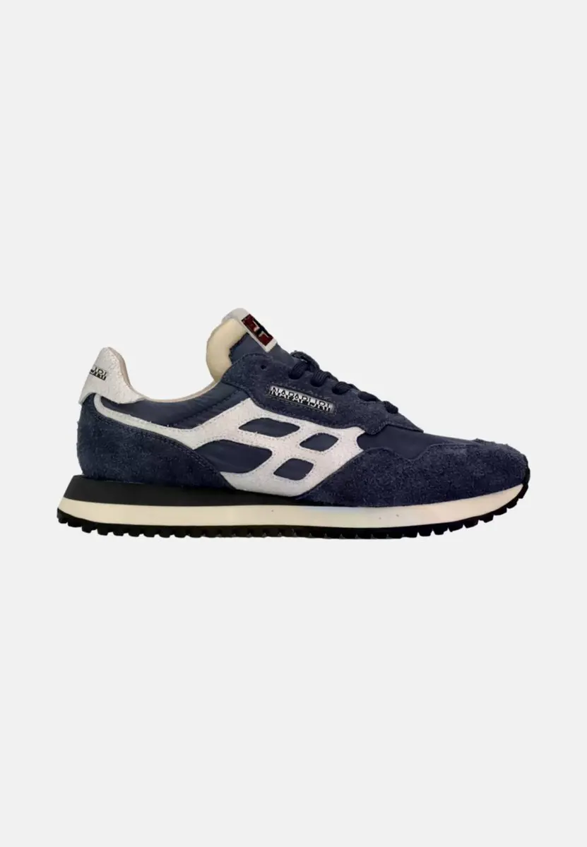 Napapijri Heren Element Suede Sneakers NP0A8B9H - 44 - Blauw - afbeelding 3 van 6