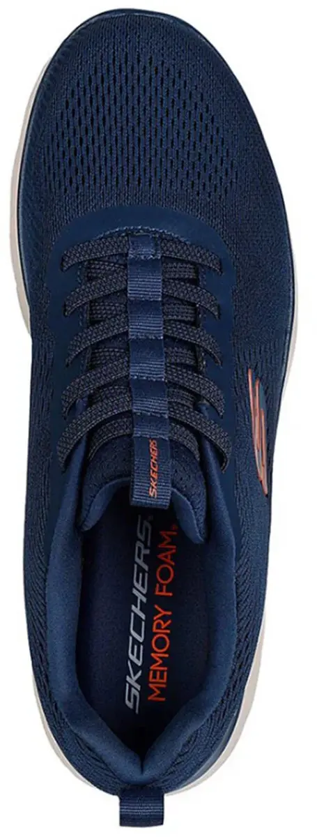 Skechers Summits Eckler Slip-ins Sneakers - Navy/Orange - afbeelding 4 van 6