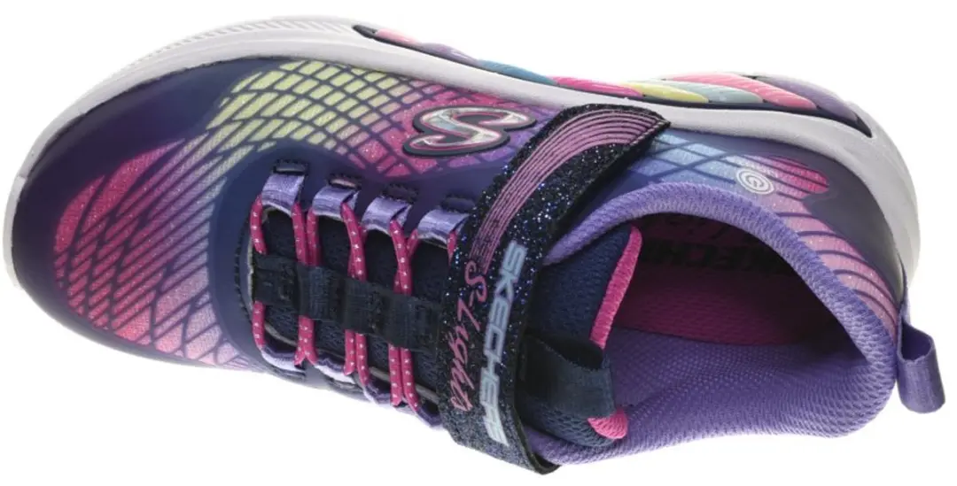 Skechers Rainbow Cruisers Meisjes Sneakers 032214 - Navy - afbeelding 5 van 6
