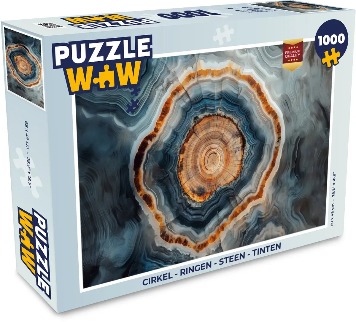 PuzzleWow Legpuzzel 1000 Stukken