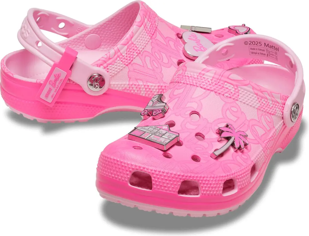 Crocs Classic Mattel Pink Barbie Clogs 38/39