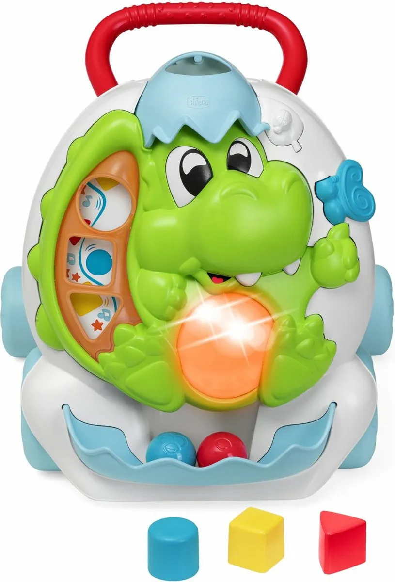 Chicco ECO+ Dino Loopwagen - Groen