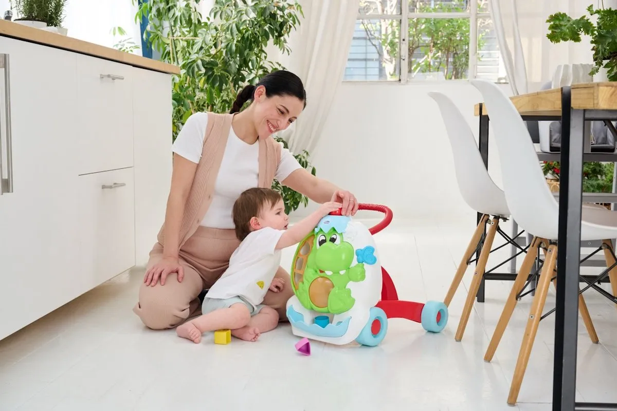 Chicco ECO+ Dino Loopwagen - Groen