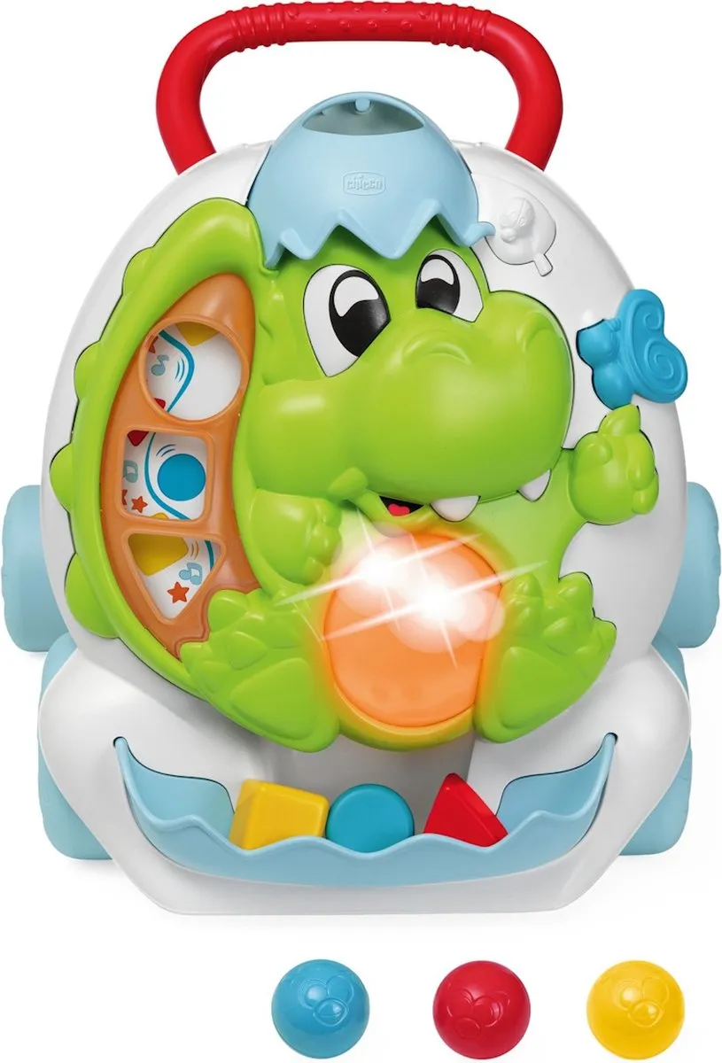 Chicco ECO+ Dino Loopwagen - Groen