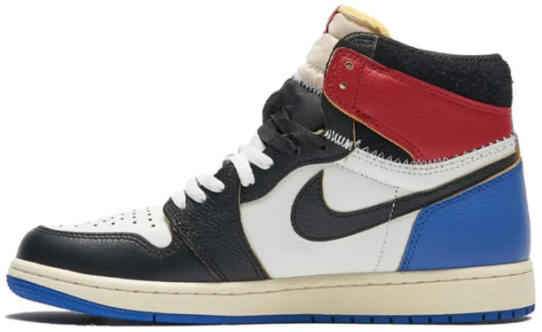 Jordan 1 Retro High OG SP Fragment x Union LA Varsity Red Sport Royal