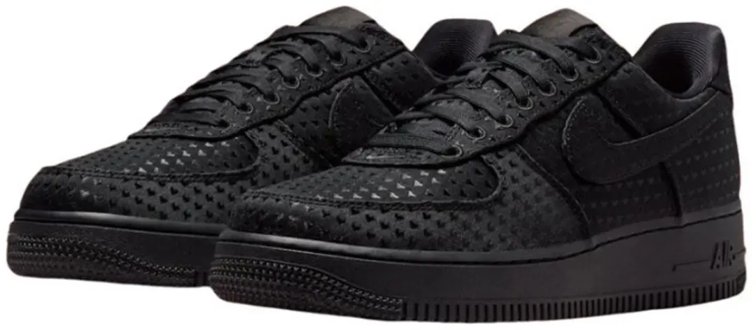 Nike Air Force 1 Low 'Valentine's Day Triple Black' 37.5 - afbeelding 6 van 6