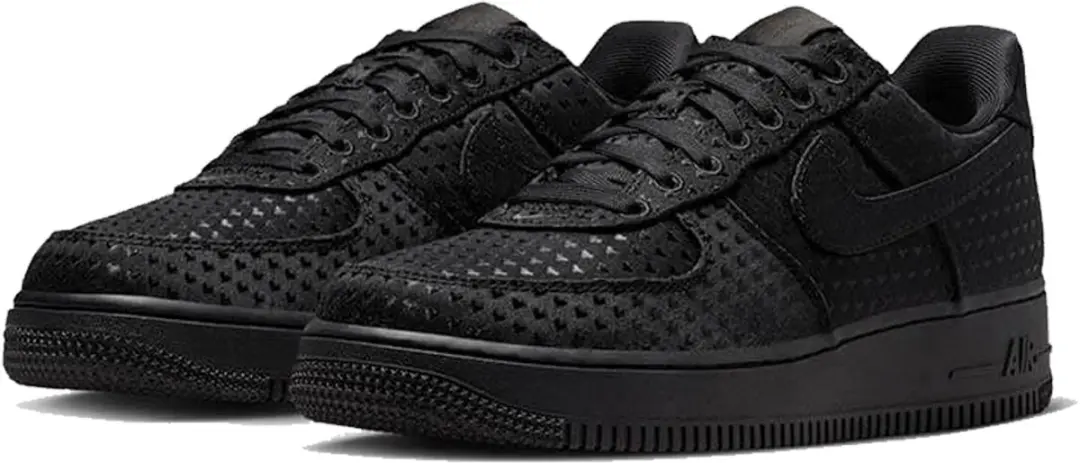 Nike Air Force 1 Low 'Valentine's Day Triple Black' 37.5 - afbeelding 4 van 6