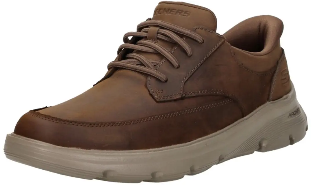 Skechers Arch Fit Garza Rowan Heren Instappers 321208 - Bruin - afbeelding 5 van 6