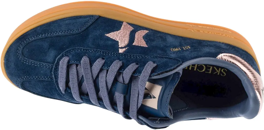 Skechers Academy Hi-Elevated Essence Sneakers 40.5 - Blauw