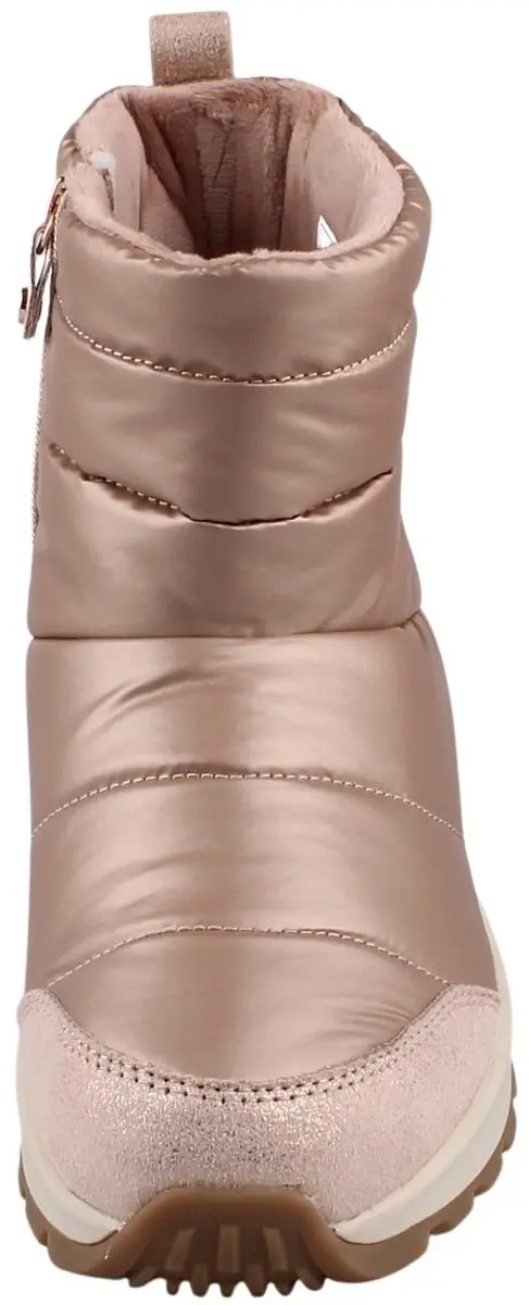 Skechers Uno Rugged Puffer Daze dames enkellaars roségoud