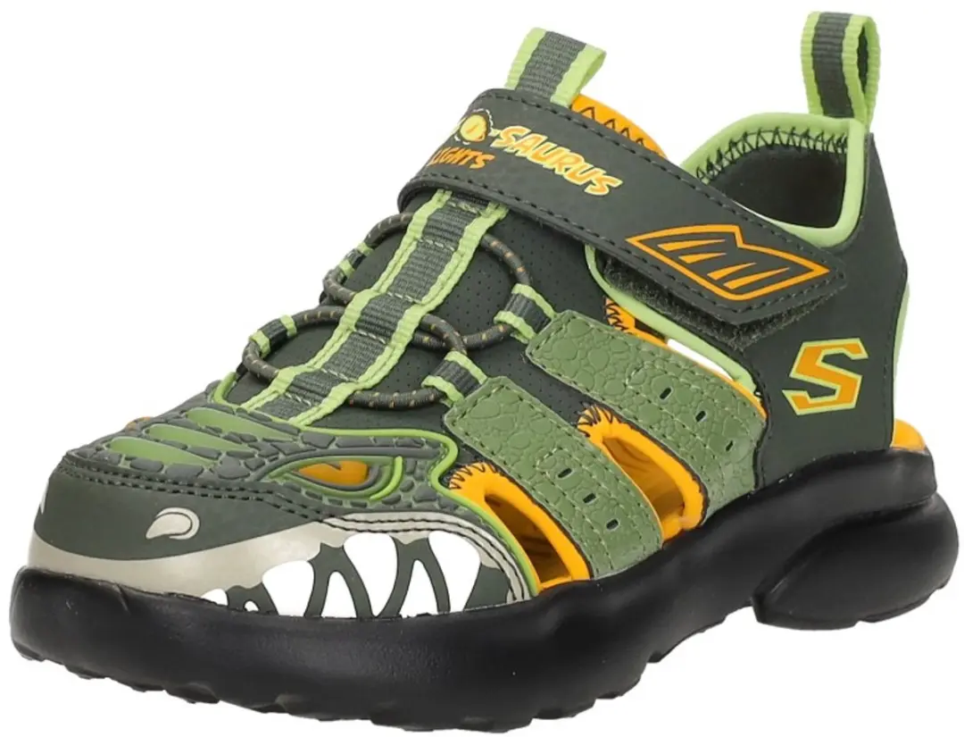 Skechers RAZOR SPLASH-RAPTOR QUEST Jongens Sandalen - Olijf - afbeelding 3 van 6
