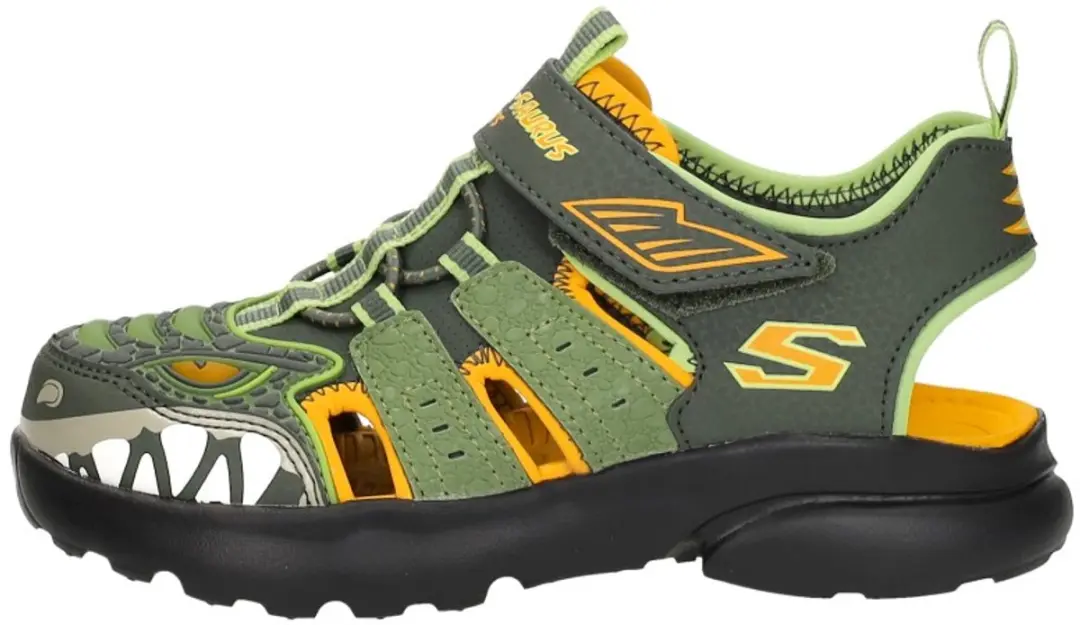 Skechers RAZOR SPLASH-RAPTOR QUEST Jongens Sandalen - Olijf - afbeelding 2 van 6