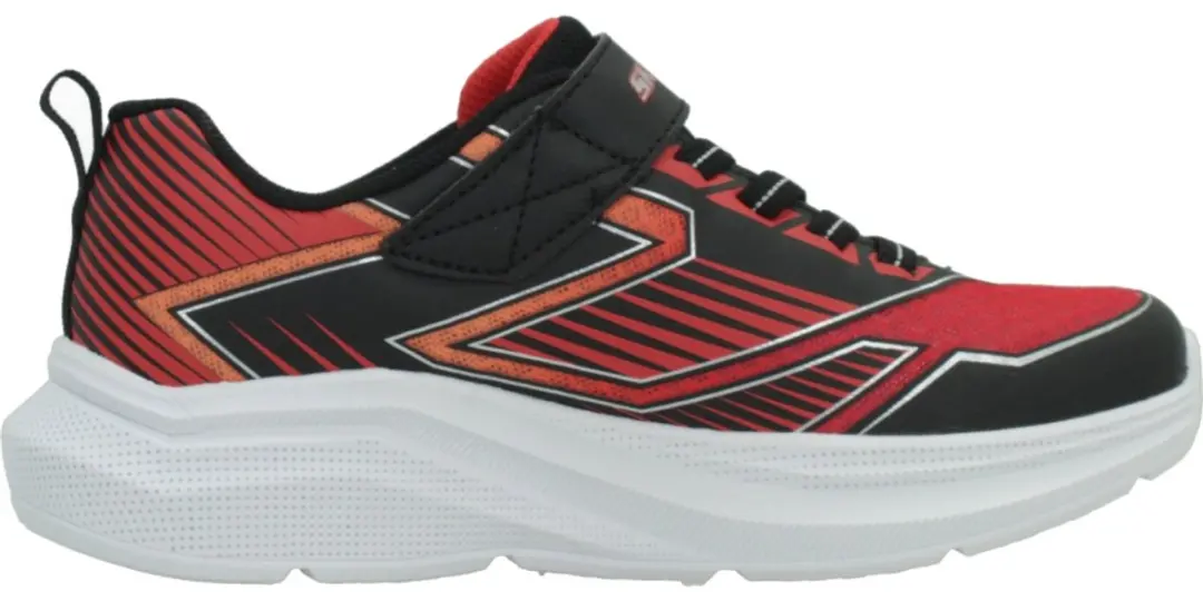Skechers Kinder Microspec Velocity Grid-Drift Sneaker 404127L BKRD