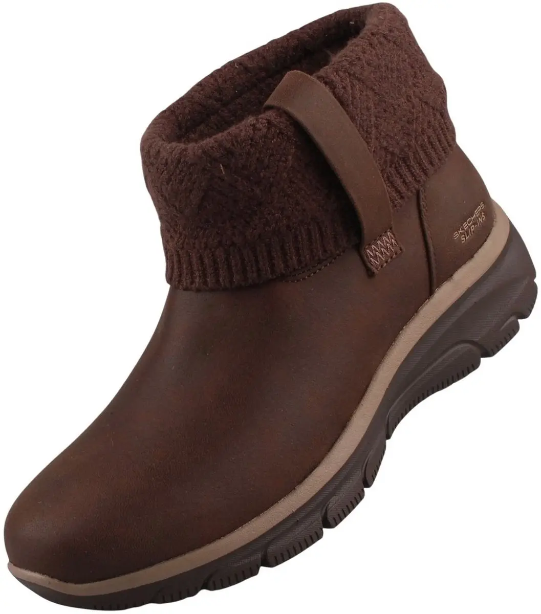 Skechers EASY GOING - COZY WEATHER 4 Dames Instappers - Chocolate - afbeelding 2 van 6