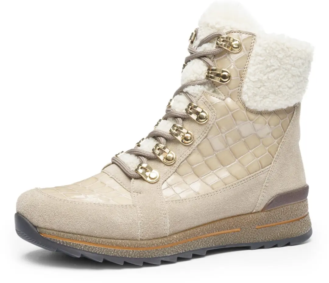 ara Enkellaars Osaka kasjmier taupe offwhite
